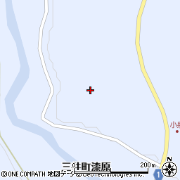 石川県輪島市三井町漆原前田池周辺の地図