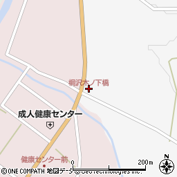 桐沢木ノ下橋周辺の地図