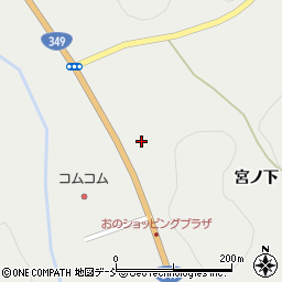 福島県田村郡小野町飯豊柿人38周辺の地図