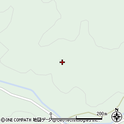 福島県南会津郡只見町梁取刎戸周辺の地図