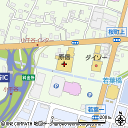 原信桜町店周辺の地図
