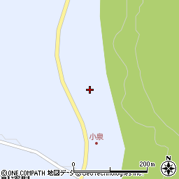 石川県輪島市三井町小泉池平周辺の地図
