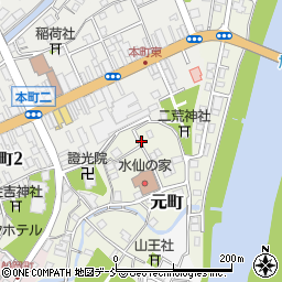 新潟県小千谷市元町9周辺の地図