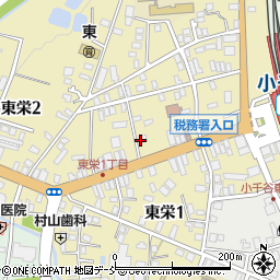 東小千谷郵便局周辺の地図