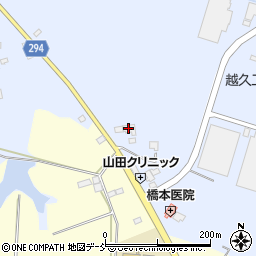 福島県須賀川市越久四升蒔周辺の地図