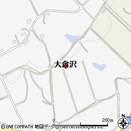 新潟県魚沼市大倉沢周辺の地図