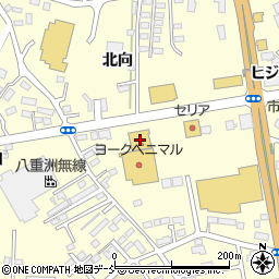 サンドラッグ須賀川森宿店周辺の地図