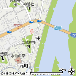 新潟県小千谷市元町4周辺の地図