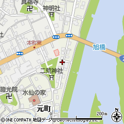 新潟県小千谷市元町3周辺の地図