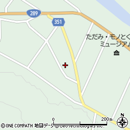 福島県南会津郡只見町大倉中地周辺の地図