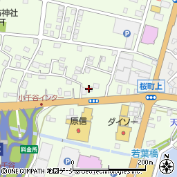 天理教櫻町分教会周辺の地図