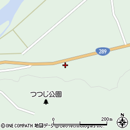 福島県只見町（南会津郡）大倉（余名沢口）周辺の地図