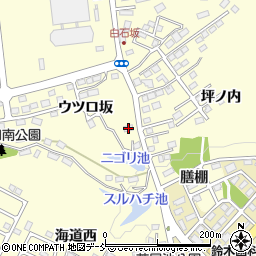 福島県須賀川市森宿ウツロ坂25周辺の地図