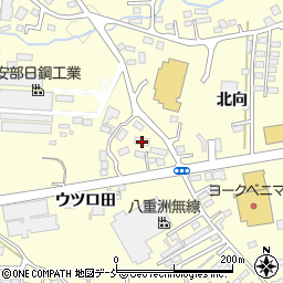 福島県須賀川市森宿ウツロ田44-1周辺の地図