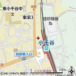 小千谷駅北駐車場周辺の地図