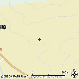 福島県大沼郡昭和村両原上平周辺の地図