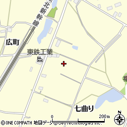 福島県須賀川市森宿七曲り105周辺の地図