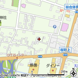 新潟県小千谷市桜町周辺の地図
