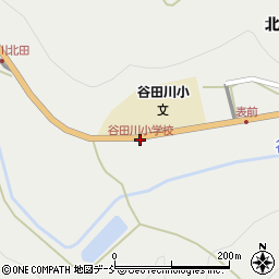 谷田川小学校周辺の地図
