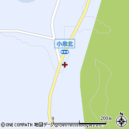 石川県輪島市三井町小泉大池平周辺の地図