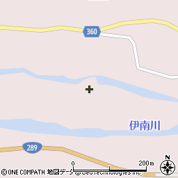福島県南会津郡只見町熊倉向中島周辺の地図