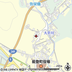 石川県能登町（鳳珠郡）宇出津（チ）周辺の地図