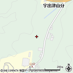 笹谷川周辺の地図