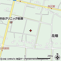 福島県須賀川市矢沢周辺の地図