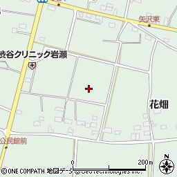 福島県須賀川市矢沢周辺の地図