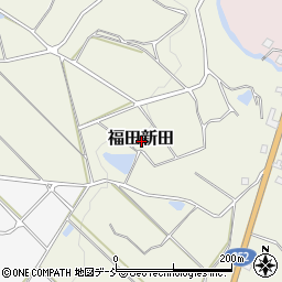 新潟県魚沼市福田新田周辺の地図