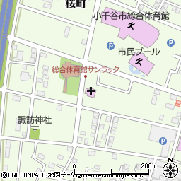 大竹会館周辺の地図