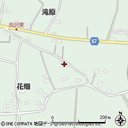 福島県須賀川市矢沢花畑90-3周辺の地図