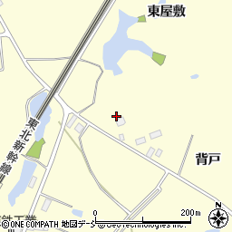 福島県須賀川市森宿東屋敷195周辺の地図