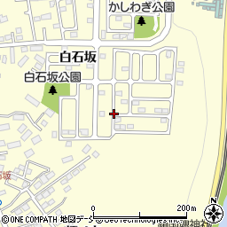 福島県須賀川市森宿白石坂周辺の地図