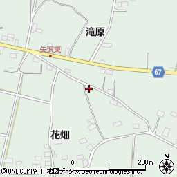 福島県須賀川市矢沢花畑89-4周辺の地図