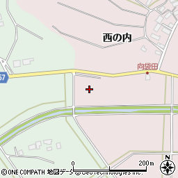 福島県須賀川市袋田川原田周辺の地図
