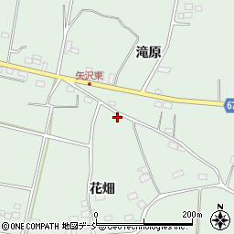 福島県須賀川市矢沢花畑90-1周辺の地図
