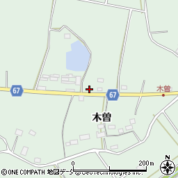福島県須賀川市矢沢木曽52周辺の地図