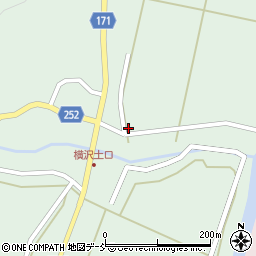 新潟県長岡市小国町横沢2588-1周辺の地図