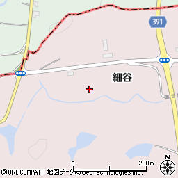 福島県双葉郡楢葉町波倉細谷周辺の地図