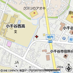 城川郵便局周辺の地図