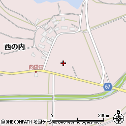 福島県須賀川市袋田向の前周辺の地図
