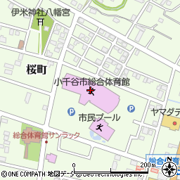 小千谷市総合体育館周辺の地図