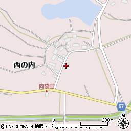 福島県須賀川市袋田向の前52周辺の地図