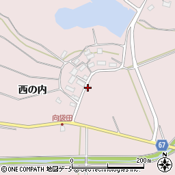 福島県須賀川市袋田向の前13-1周辺の地図
