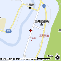 三井地区交流広場休憩所・公衆便所周辺の地図