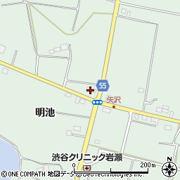 福島県須賀川市矢沢八幡山60周辺の地図