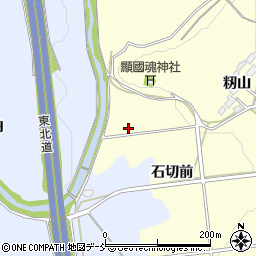 福島県須賀川市森宿（石切前）周辺の地図