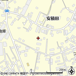 福島県須賀川市森宿安積田周辺の地図
