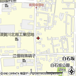 福島県須賀川市森宿白石坂2周辺の地図